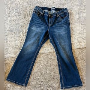 Torrid jeans, Luxe slim boot, dark wash, size 20 short.